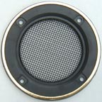 Speaker Grill with Gold Ringed Flat Edge